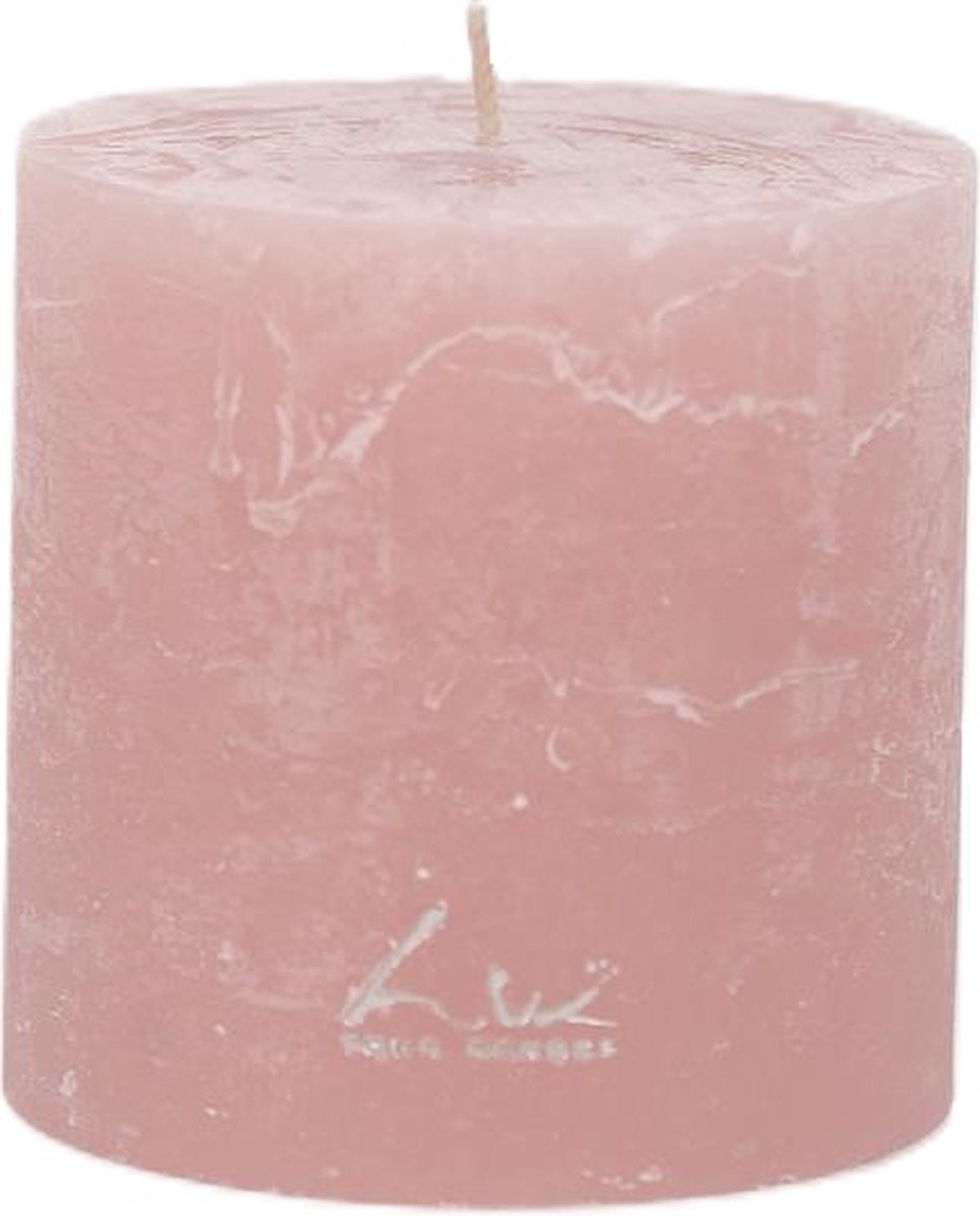 Rasteli Luz Your Senses Stomp Kaars Taupe-Rosé D 9 cm H 9 cm