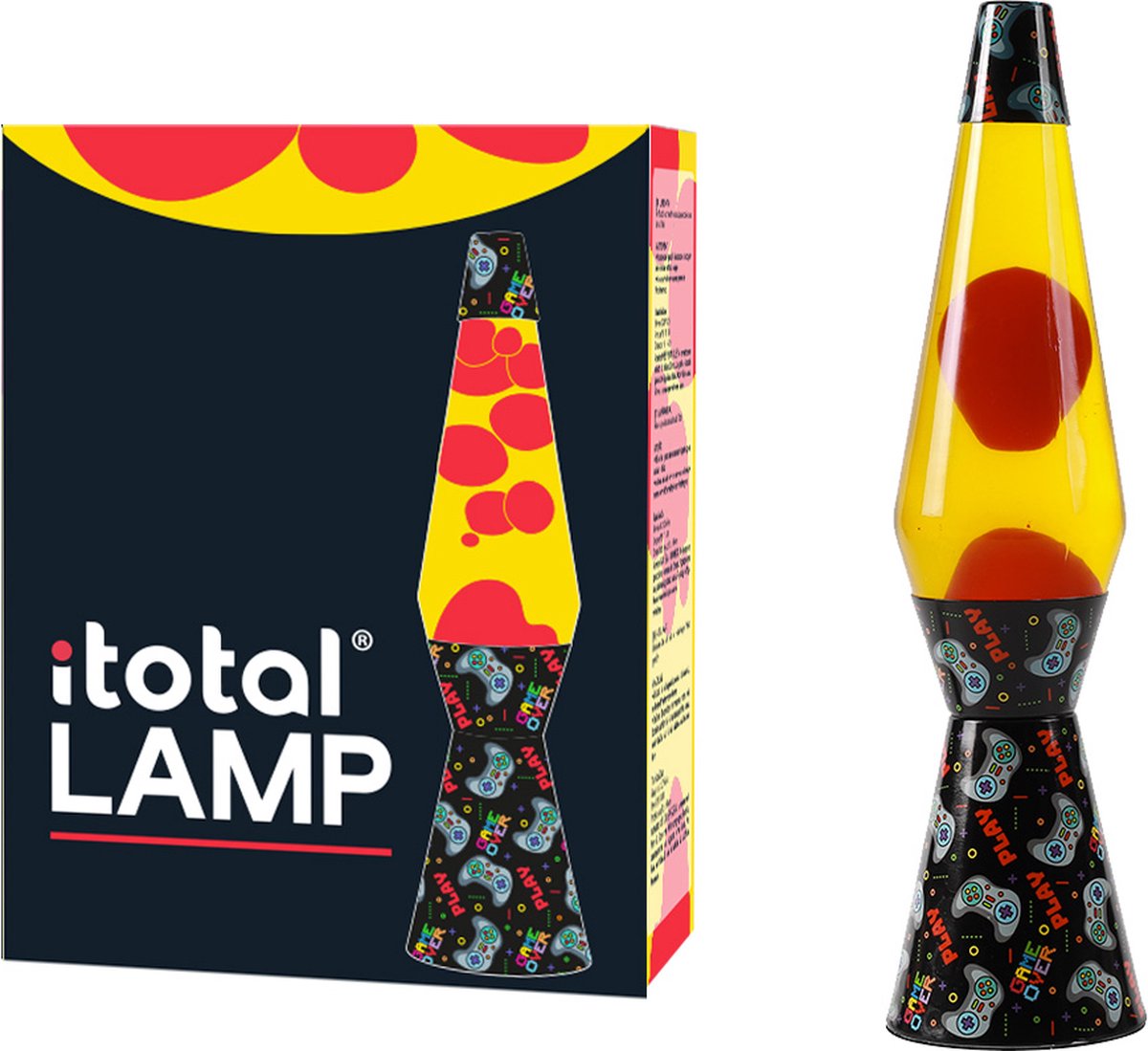 i-Total-lavalamp-Let's Play-Game Console
