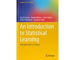 Omslag van Springer Texts in Statistics-An Introduction to Statistical Learning
