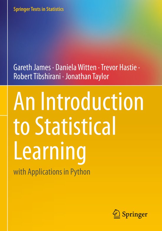 Springer Texts in Statistics-An Introduction to Statistical  ... - cover