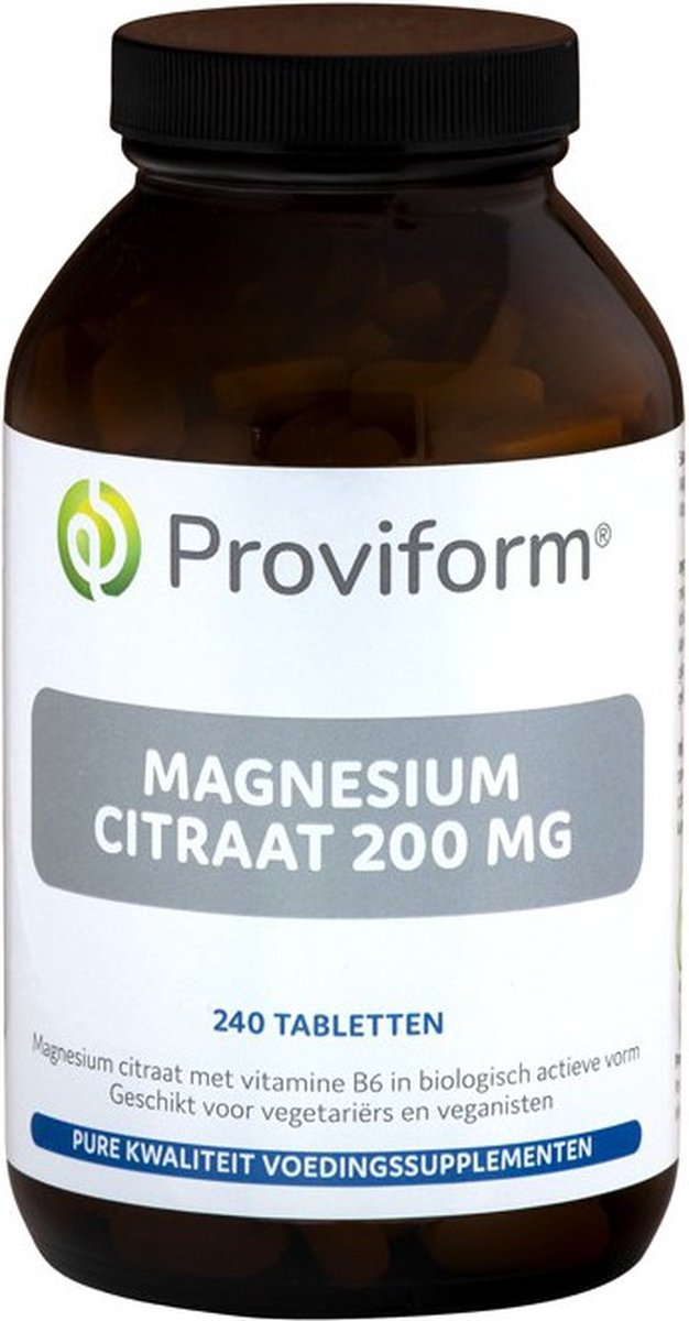 Goedkoopste Proviform Magnesium citraat 200 mg & B6 Vitamine