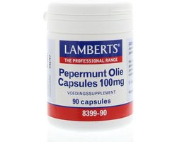 Lamberts Pepermuntolie 100mg 90 Capsules