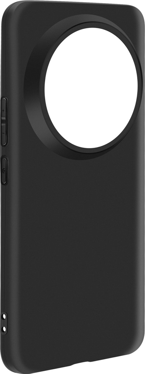 3mk, Hoes Geschikt voor Xiaomi 14 Ultra Silicone Soft Touch Antichoc 1,25 m Matte Hoes, Zwart