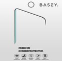 BASEY. Premium screenprotector, 99,9% transparant, krasbestendig, voorkomt barsten, waterbestendig en anti-vingerafdrukken.