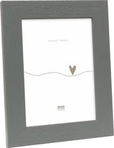 Deknudt Frames Basic, gris large, bois photo format 15x20 cm