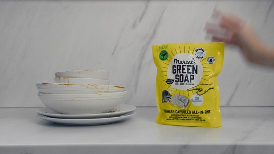 Marcel's Green Soap Vaatwastabletten - 8 x 25 stuks - 200 wasbeurten