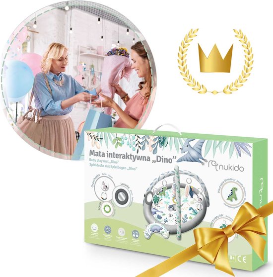 Tapis éducatif interactif Dino Nukido