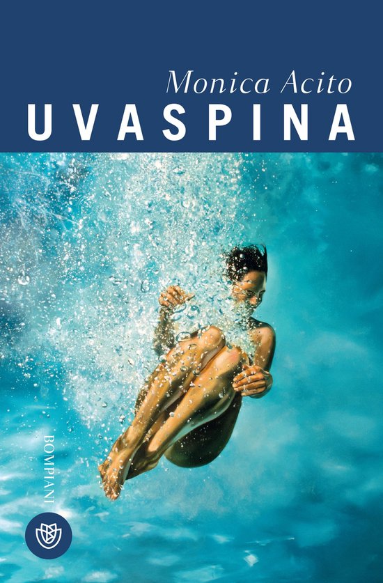 Couverture du livre Uvaspina avec une femme sous l'eau entourée de bulles.