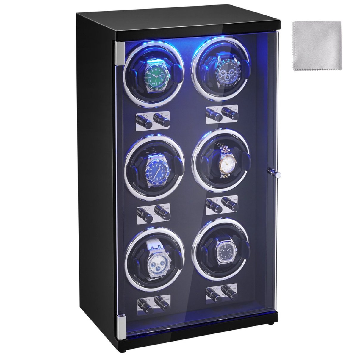 Watch Winder - Horlogedoos - Voor Automatische Horloges - LED Verlichting - Opwinder