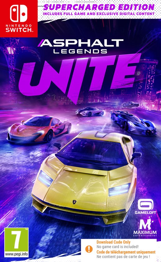 Mindscape Asphalt Legends UNITE - Switch racegame - Multiplayer