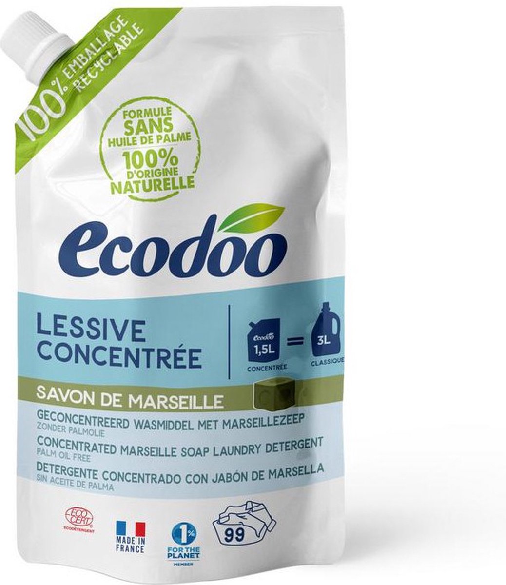 Goedkoopste Ecodoo Wasmiddel vloeibaar Marseille 1500 ml