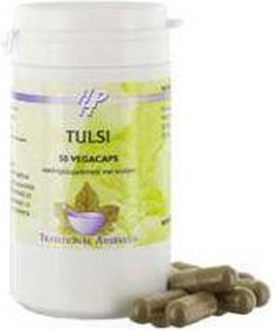 Foto: Holisan tulsi 50 capsules voedingssupplement