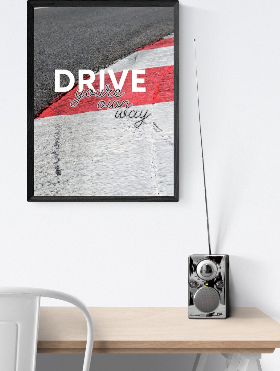 Lise Schrijft | Poster | INCLUSIEF LIJST | Auto | A3 | Quote | Inspirerend | Formule 1 | | Duurzaam | 250 gr/m2 | Woonkamer | Slaapkamer | Accessoires | Stoer