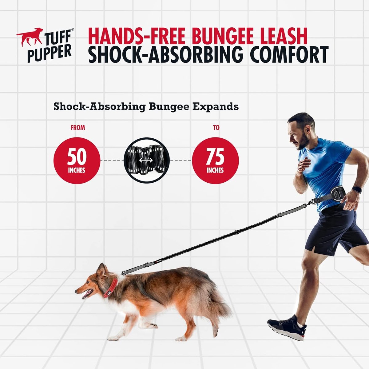 Barkswell Handsfree hondenriem voor hardlopen