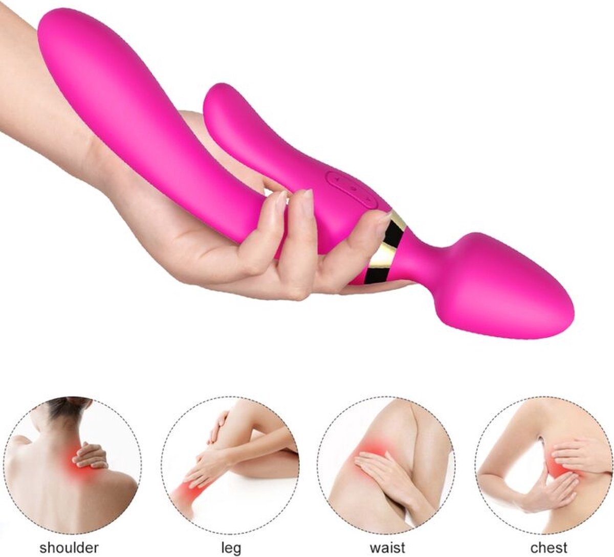 Goedkoopste ARMONY - MASSAGER & VIBRATOR BUNNY FUCHSIA | VIBRATOR | MASSAGER | PREMIUM VIBRATOR | VIBRATOR MASSAGER