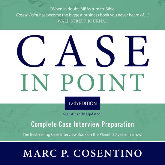 Case in Point 12th Edition - cover