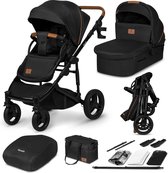 Bol.com Lionelo Mari Tour - kinderwagen - 2in1 - wielen: off-roadtype met een diameter van 27 cm - 3D panoramische ventilatie - ... aanbieding