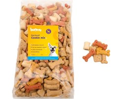 Boomy - Hondensnacks - Hondensnoepjes - Krokante hondenkoekjes - Biscuits - Cookie mix - 1,5kg