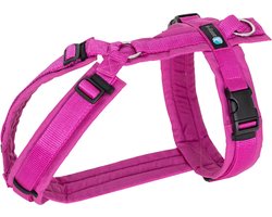 Annyx hondentuig hondentuigje- Y-tuigje - Fuchsia - maat XL - Borstomvang 78-105cm - Gewicht hond 35-80 kg