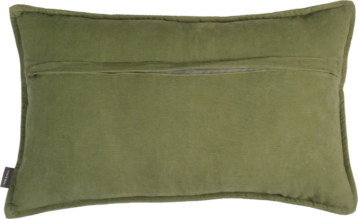 Bobbi kussen groen 30x50cm