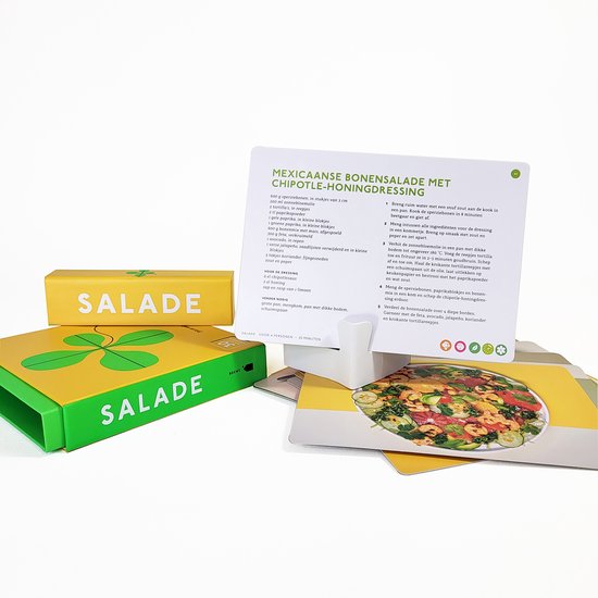 30 receptkaarten - Salade
