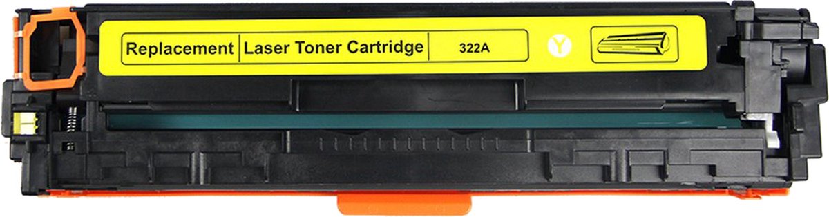 Toner Cartridge Geel Geschikt voor HP (128A) CE-322A | Geschikt voor HP Color Laserjet Pro CM1410, CM1415FN, CM1415FNW, CM145, CP1520, CP1525, CP1525N, CP1525NW