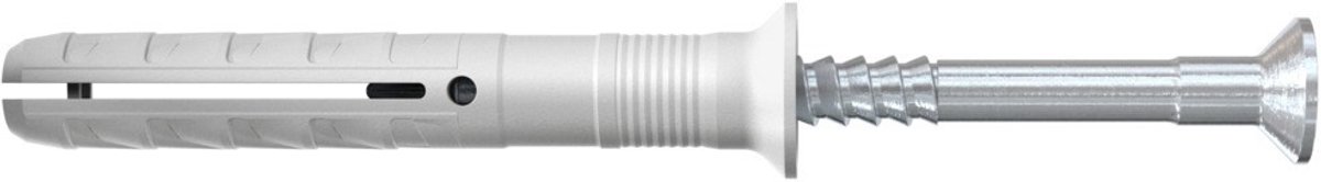 fischer Nagelplug N 5 x 50/25 S met verzonken kop