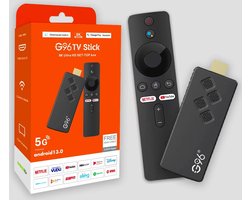 Chromecast met Google Tv - Android 13 - 18GB - 8K HDR10+ - Android Stick - USB Poort - Smart Tv -Android Tv Box