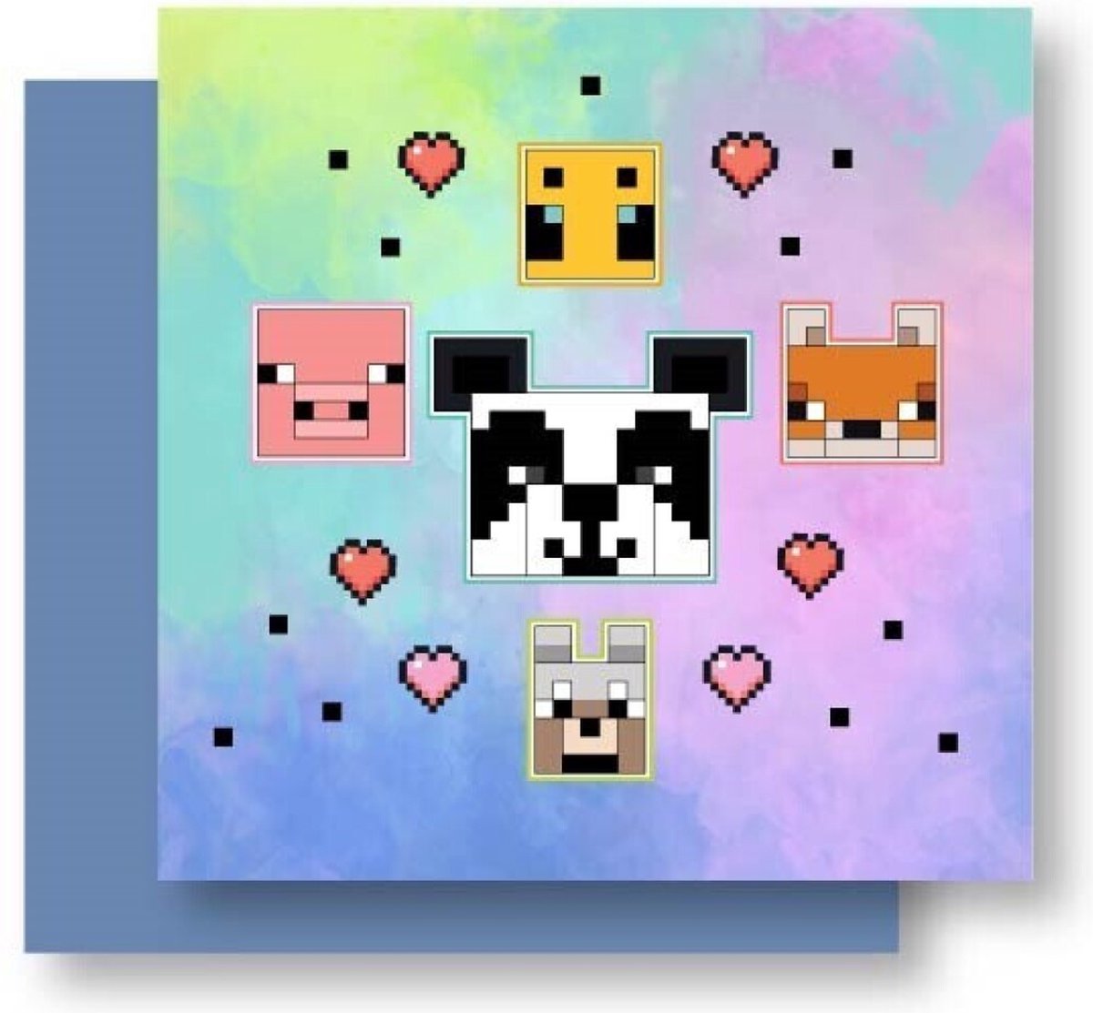 Minecraft sierkussen Animals - 35X 35 Multi Colour