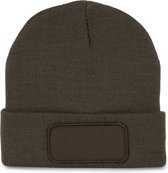 Chapeau Unisexe Taille Unique K-up Kaki Foncé 100% Acryl