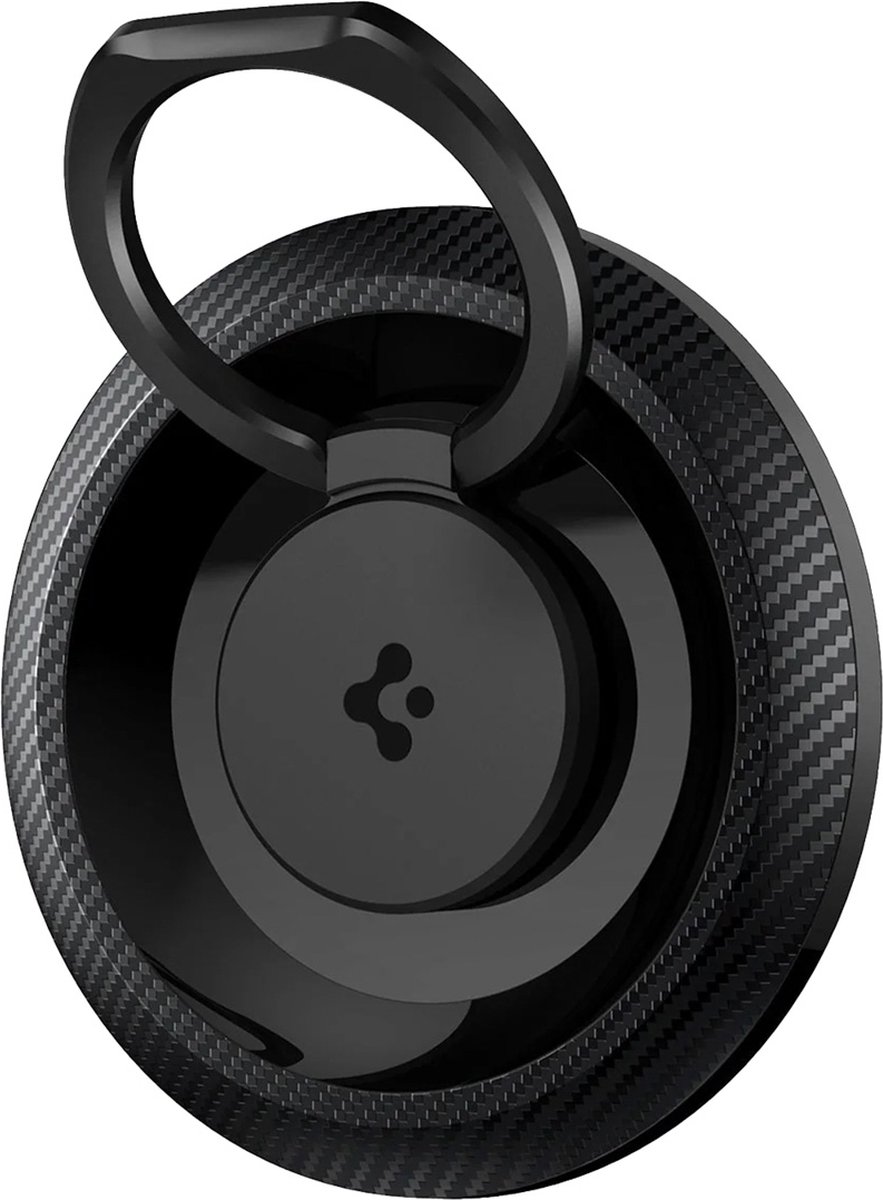Spigen O-Mag Magnetische MagSafe Vinger Ring Houder Standaard Carbon