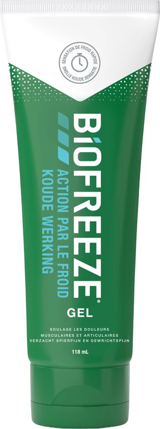 Foto: Biofreeze cold action gel verkoelend 118 ml