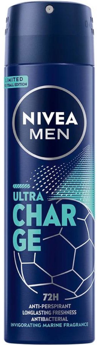 Goedkoopste Nivea Deospray Men - Ultra Charge 150 ml
