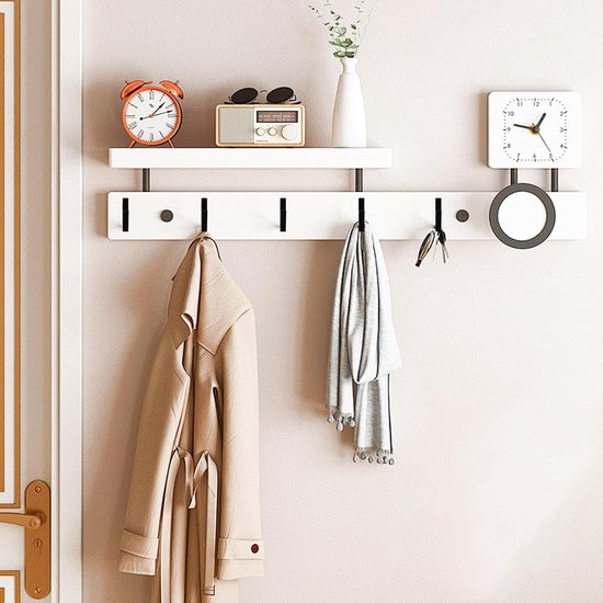 Gedotec TETRIS Garderobehaken, 1 stuk, vierkant, dubbele haken, zwart, 40 x 52 mm, wandhaken, onzichtbaar, design jashaak incl. bevestigingsmateriaal Gedotec TETRIS Garderobehaken, 1 stuk, vierkant, dubbele haken, zwart, 40 x 52 mm, wandhaken, onzichtbaar, design jashaak incl. bevestigingsmateriaal
