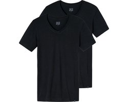 Schiesser Heren onder t-shirts 2 pack Long Lift Soft
