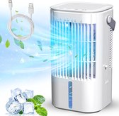Bol.com Cleana - Draagbare airco - Mobiele airco - 3 Snelheden - Luchtbevochtiger - 7 Kleuren Ambiant Licht - Humidifier - Ideaa... aanbieding