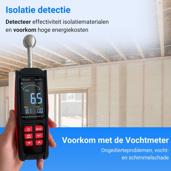 Havé-Digitap - Vochtmeter voor hout, beton en muur | Havé-Digitap
