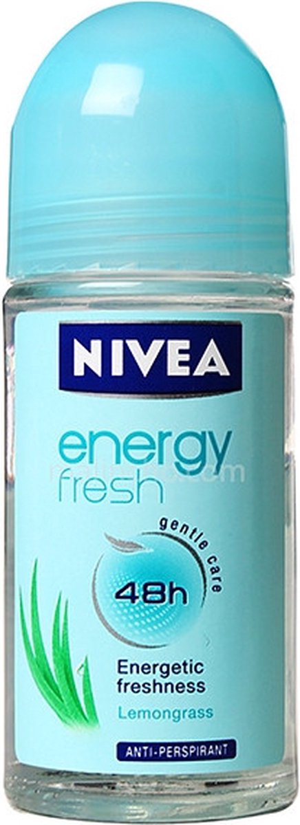 Goedkoopste Nivea Fresh Energy Deo Roller - 6 x 50 ml