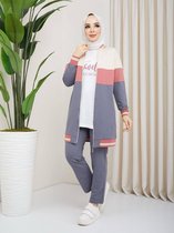 Lange trainingspak voor hijab islamitic pak Official Trainingspak Track suit Dames Trainingspak Dames Set Merk MMH Set Fashion Casual Trainingspak Dames Kleding -40