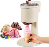 IJsmachine met Compressor - Softijsmachine voor Thuis - 1 Liter Capaciteit - Voor IJs, Frozen Yoghurt en Sorbet - Ice Cream Maker voor Roomijs, Milkshake