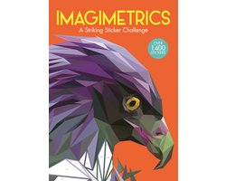 Omslag van Sticker by Number Geometric Puzzles- Imagimetrics
