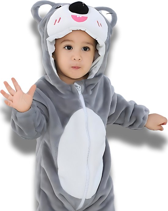 BoefieBoef Dieren Onesie & Pyjama - Kinder Verkleedkleding - Dieren