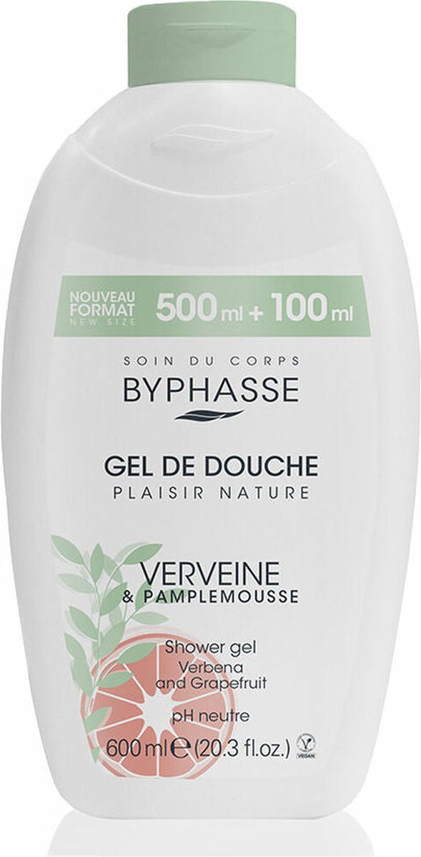 Douchegel Byphasse Verbena Grapefruit 600 ml