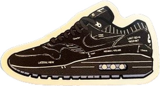 air max 1 sketch to shelf black