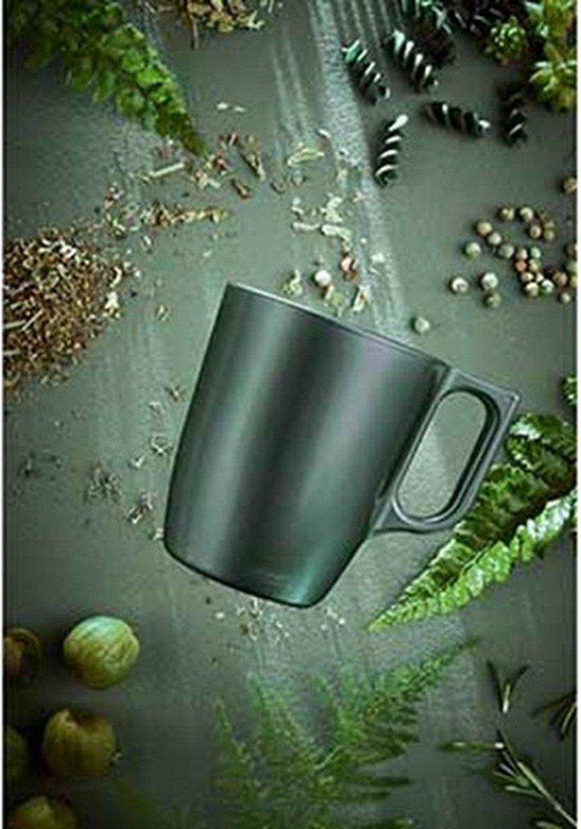 Cosy & Trendy Flashy Mok 25cl - Green Leaf