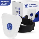 YE Pro Anti Blafband voor Honden - 3-60KG - Zonder Schok - Vibratie en Audio - Anti Blaf Band - Incl E-book