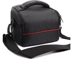 Somstyle Cameratas Spiegelreflexcamera Medium Geschikt voor DSLR Camera - Schoudertas - Zwart
