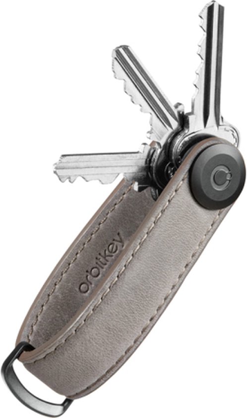 Orbitkey Sleutelhouder / Sleutelhanger - Crazy Horse Key Organiser 2.0 - Grijs