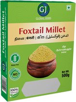 GJ- Pluimgierst - Foxtail Millet - Thinai - Glutenvrije Graan - 3x 500 g