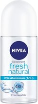 Nivea Deodorant Roller Fresh Natural 50 ml